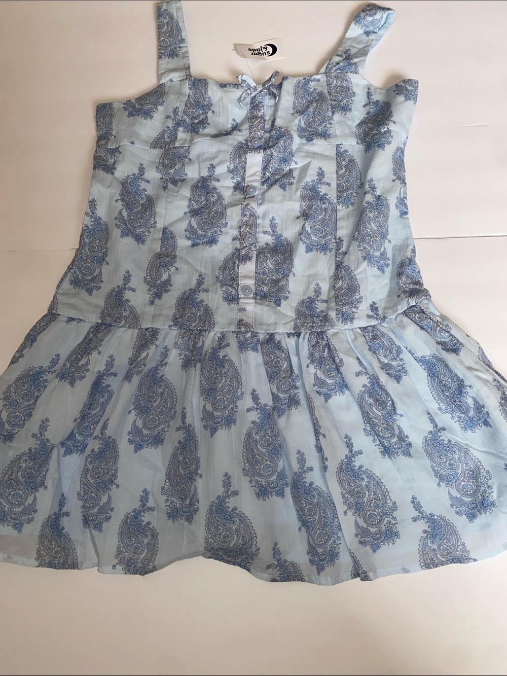 Light Blue Paisley Button-Front Sundress by Gap Kids